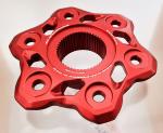 Ducati Streetfighter/Panigale V4 Sprocket Carrier in Red by Evotech Italy